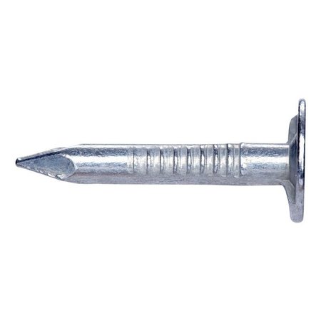 ORGILL BULK NAILS Roofing Nail, 1-3/4 in L, 5D, Steel, Electro Galvanized Finish 33327-050